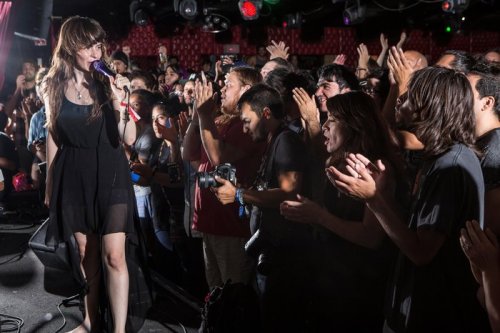 Teri Gender Bender frontwoman of Omar Rodriguez-Lopez's new band Bosnian Rainbows