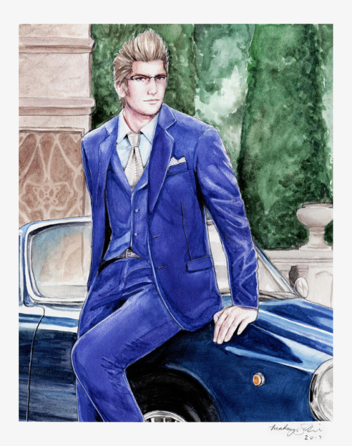 wombywoo: #ffxvweek- day one: fashion fashion and cars ft. the chocobros 