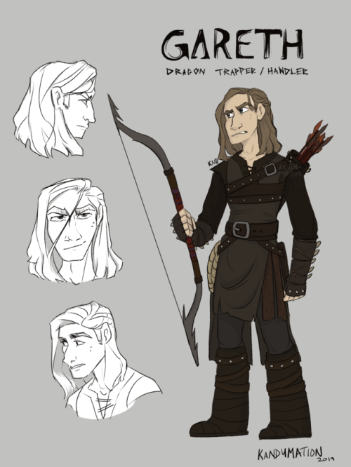HTTYD OC - Gareth the Dragon Trapper.It’s about time I actually posted this guy. :] This is Gareth. 