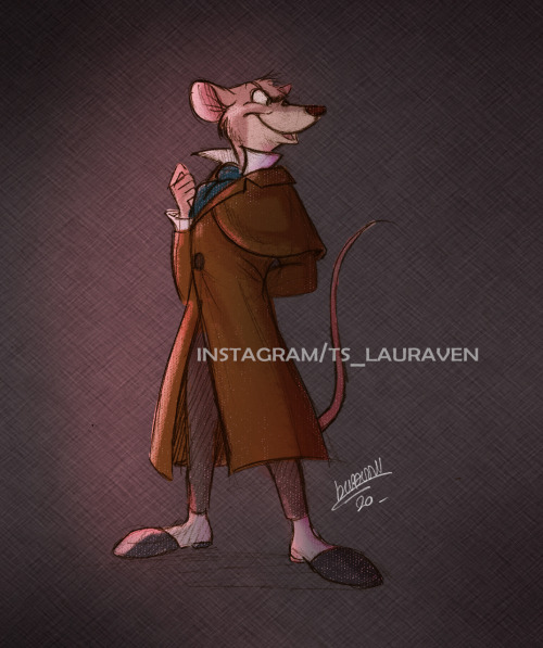 Basil From the Great mouse detective ! :)