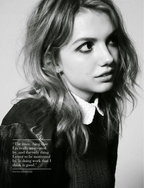 justloveskins:Hannah Murray for Catalogue Magazine (2/3) 