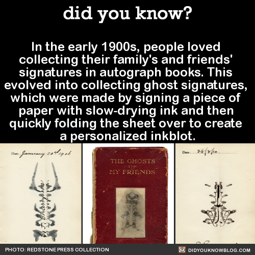 did-you-kno:  did-you-kno: In the early 1900s, people loved  collecting their family’s