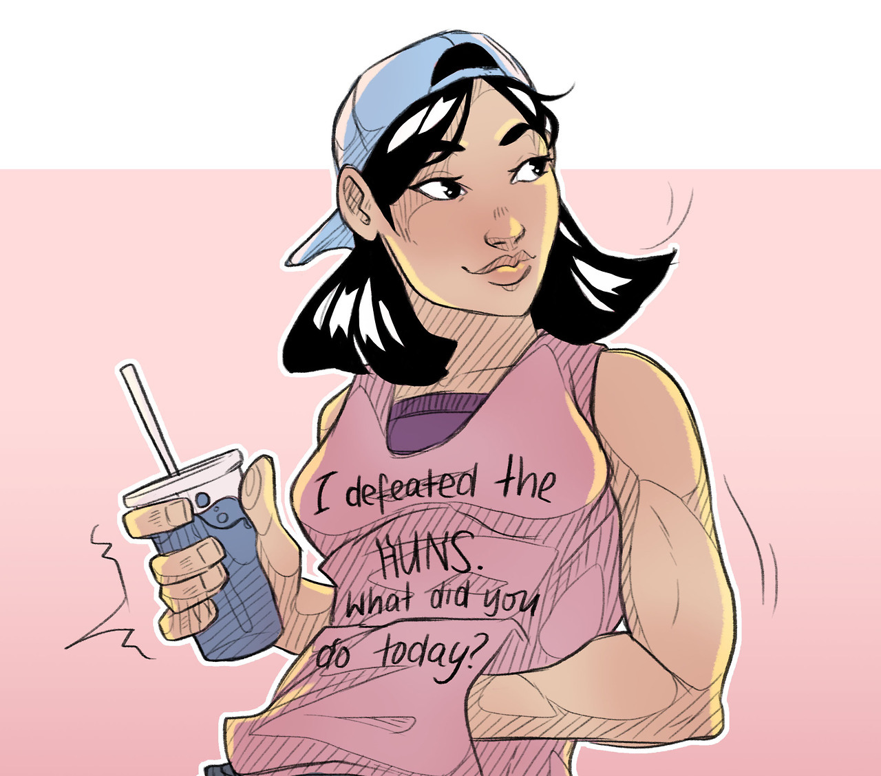 fumbledeegrumble: purrlockholmes: Who has two thumbs and loves Mulan? This gaaaaal. 