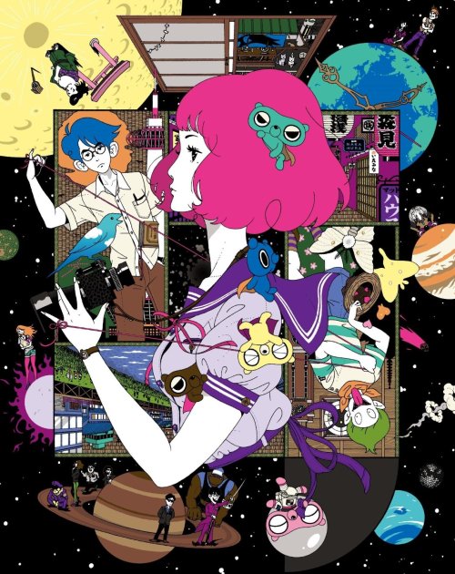 toasticles:  The beautiful Blu-ray covers for my all time favorite anime, The Tatami Galaxy. These were illustrated by Yusuke Nakamura, who is most notable for his cover designs for Asian Kung-Fu Generation. 