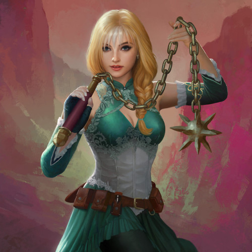 Anna by Mario Wibisono  Alberto Hupsel www.artstation.com/artwork/2E4WB