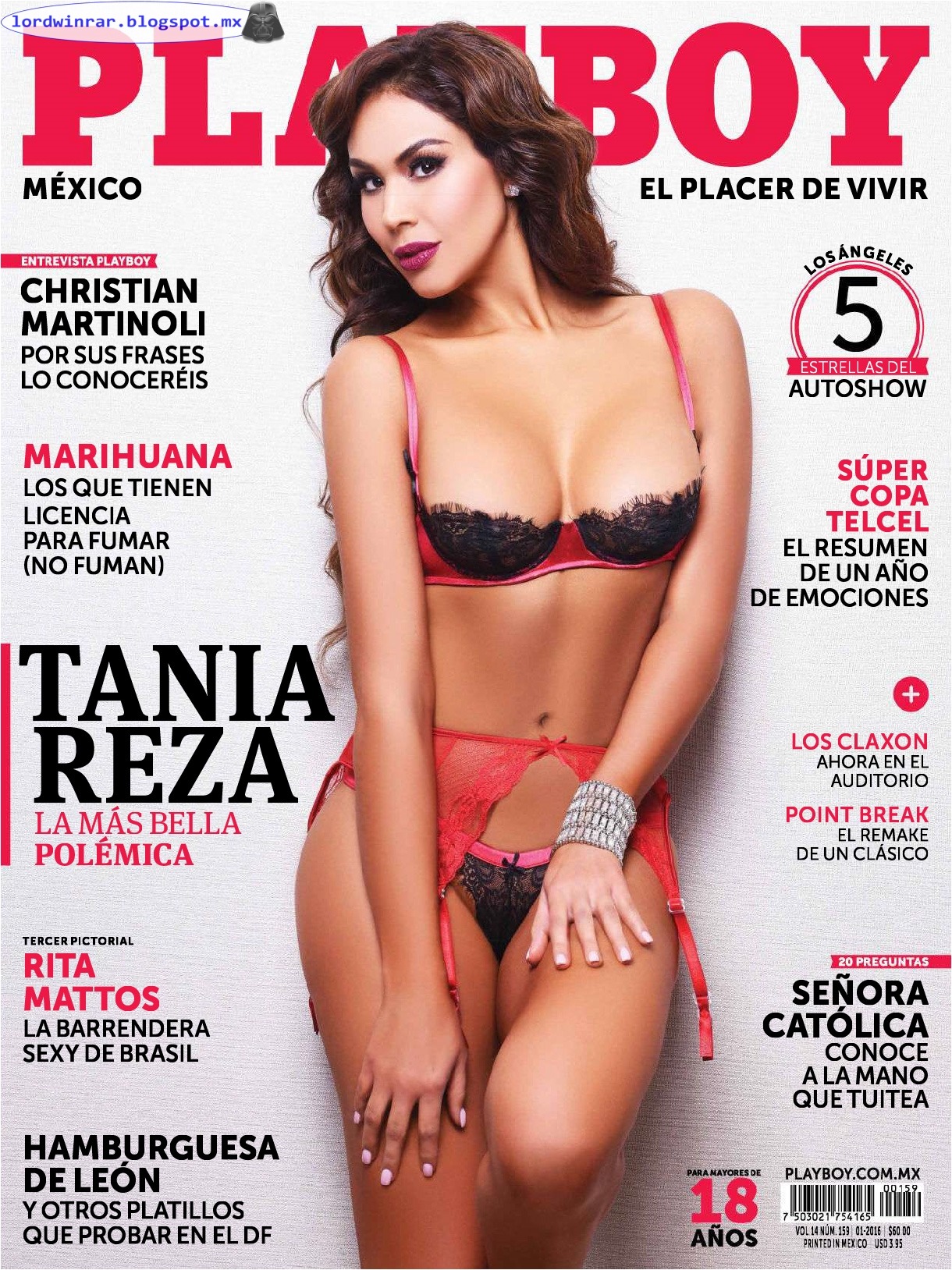 Tania Reza - Playboy Mexico 2016 Enero (53 Fotos HQ)Tania Reza desnuda en la revista