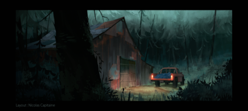 Final Background for “HORS SAISON” the graduation film we’ve done this year.With the gigantic help o
