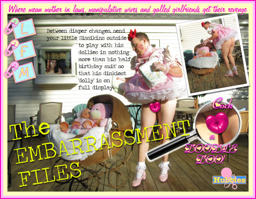 “THE EMBARRASSMENT FILES: Dolly Show-and-Tell Time!” I am ‘encouraged’ to ge