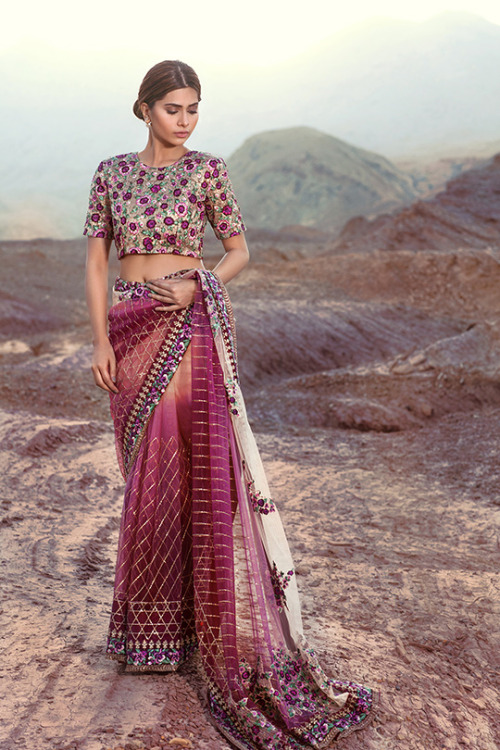 pakistanifashionfiles:Mina Hassan x Shariq Textiles F/W 2016