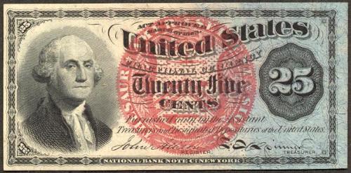 The History of the Paper Coin &mdash; Fractional Currency during the Civil War.During the US Civil W