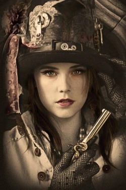 steampunk-girl:  Steampunk Girl