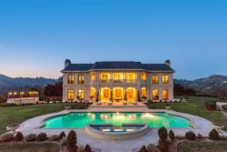 forbes-life:   									 									 										 											Inside A ี.5 Million Beverly Hills Mansion Behind Double Gates A 22,000-square-foot French-style chateau on five acres in Beverly Hills  has just been listed for ี.5 million. It is modeled