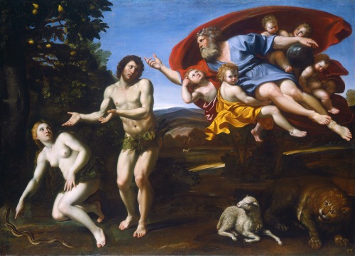 The Rebuke of Adam and Eve, Domenichino (Domenico Zampieri), 1626