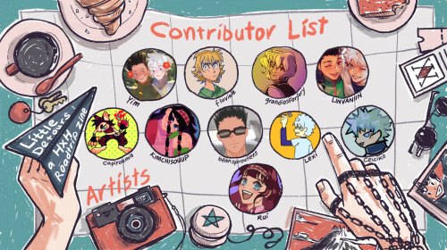 littledetours-hxh: Beep beep!  We are proud to announce our official Contributor List! Our incr