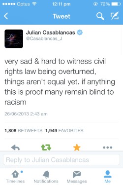 masturblancas:  Julian was always one step ahead of the game. My unproblematic white fave….he’ll never let me down. 