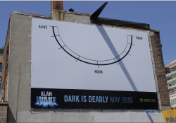 vgprintads:  ‘Alan Wake - ‘Sundial Billboard’’