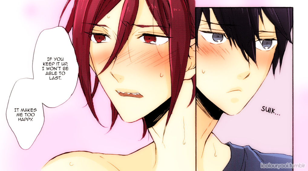 Goodbye, Lonely Aquarium (Free! DJ) by Akuta Michi Coloured by icolouryaoi.tumblr