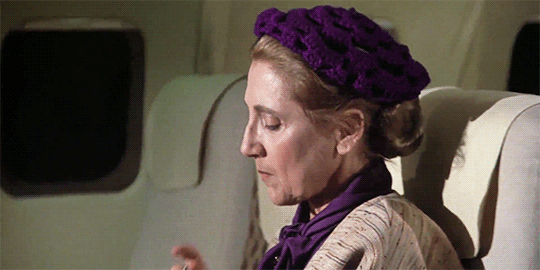 cinemagifs:  Airplane! (1980) dir. Jim Abrahams, David Zucker &amp; Jerry Zucker