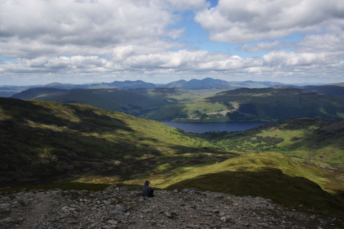 Ben Vorlich, Perthshire We caught a good day to go up with some great weather. Usually, being right 