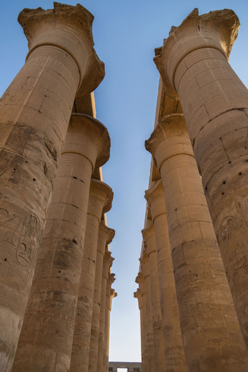 Colonnade of Amenhotep IIIView of the Great Colonnade of Amenhotep III at the Luxor Temple.