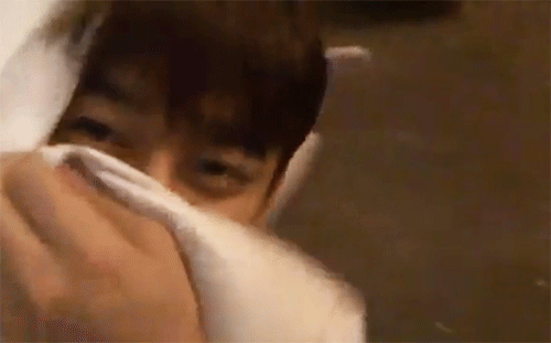 Face Timing Daehyun Right Before You Both Go To Sleep.