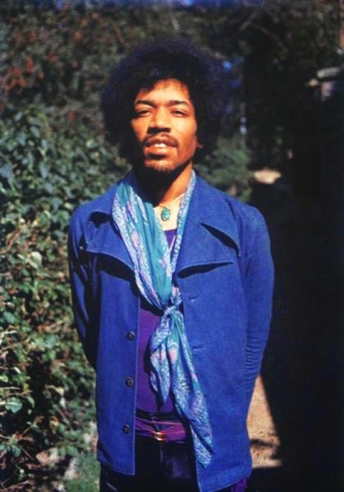 Some of the last photos taken of Jimi Hendrix the day before his death on September 17th, 1970. The 