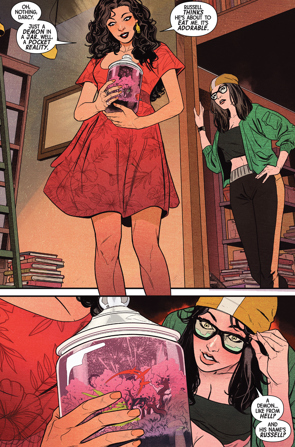 A blog dedicated to all your favorite moments — Scarlet Witch Annual #1  (2023) written by Steve