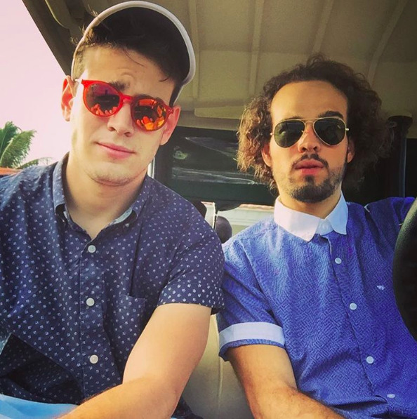 Alberto Rosende and his brother Diego