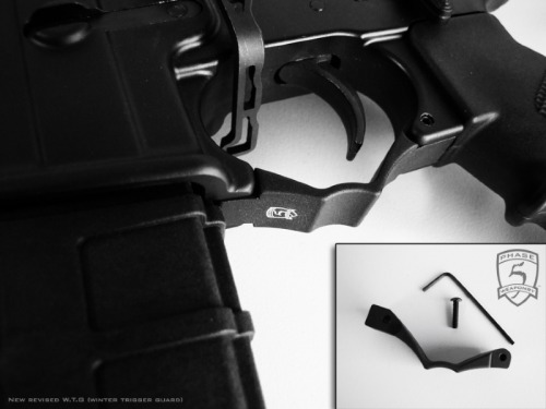 gunrunnerhell:Phase 5 WTGA winter trigger guard (hence the name) by Phase 5 Tactical. It has a styli