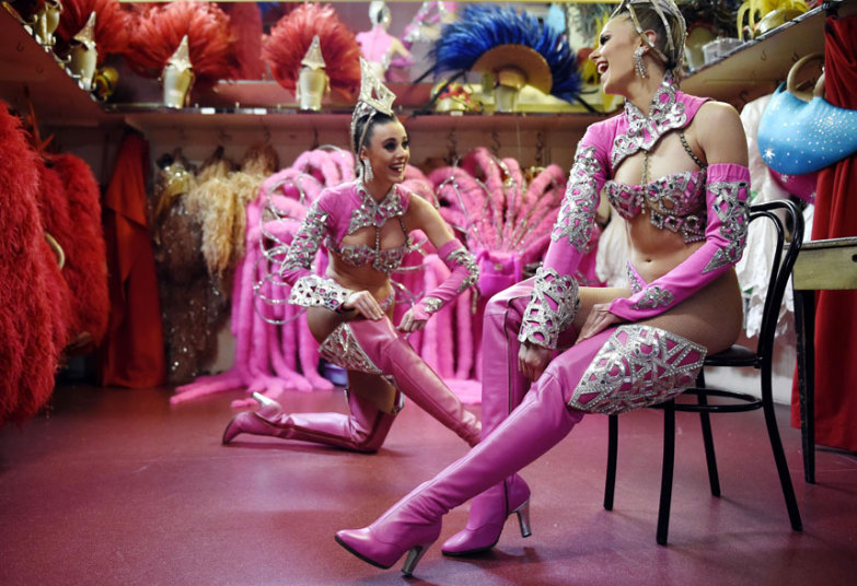 Moulin Rouge in the Montmartre in Paris celebrates its 125th birthday this year.