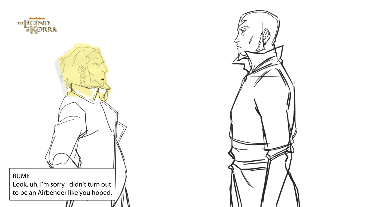 korranation:  Check out a sneak peek storyboard from tonight’s new episode of LoK,