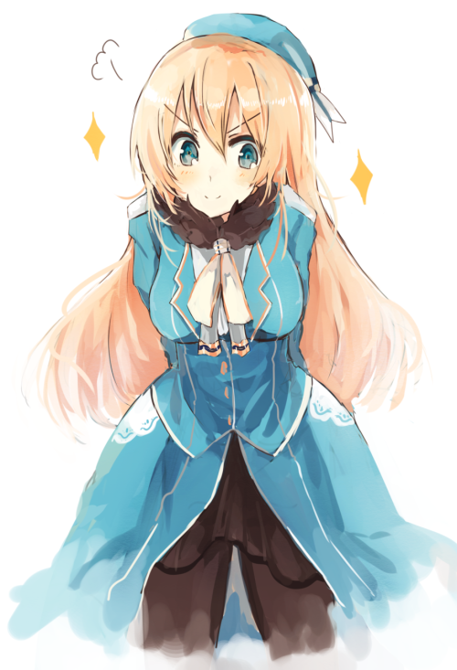 aikamiteitoku:  提督～～私のこともほめてもいいのよ～ | 紀奈※Permission to post was given by the artist
