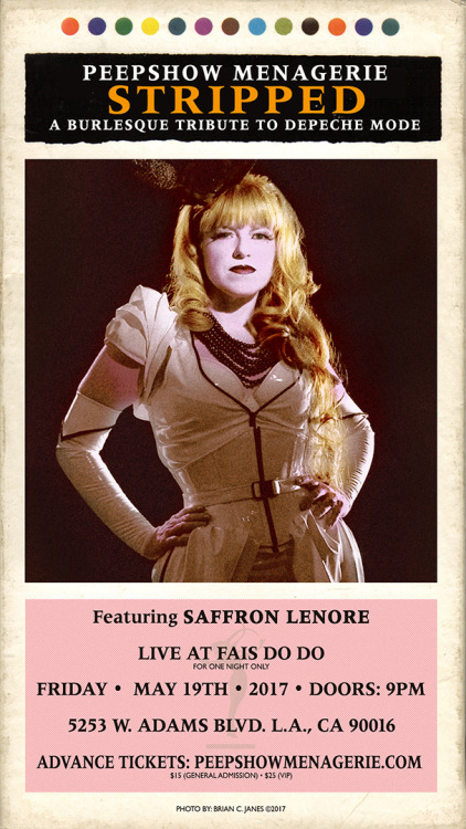 Performer Posters for Pinky Petite, Onyx Nova, and Saffron Lenoreperforming live on Friday, May 19th