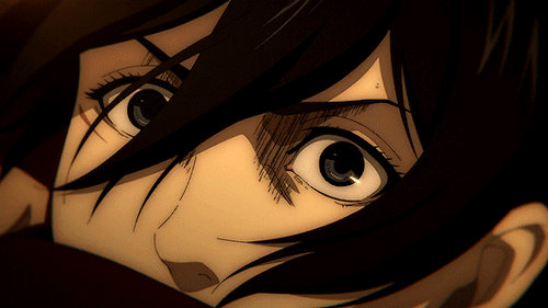 kyriun:  Mikasa Ackerman & Eren Yaeger - Shingeki no Kyojin (Attack on Titan) Episode 67 