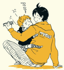 kagehina:  【山月】山月アニメ登場記念！！【LOG】