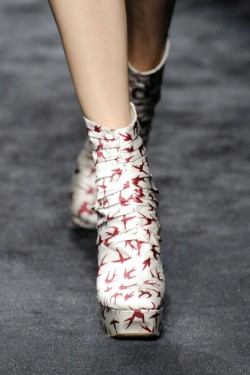 mulberry-cookies:Shoes @ Miu Miu Spring 2010