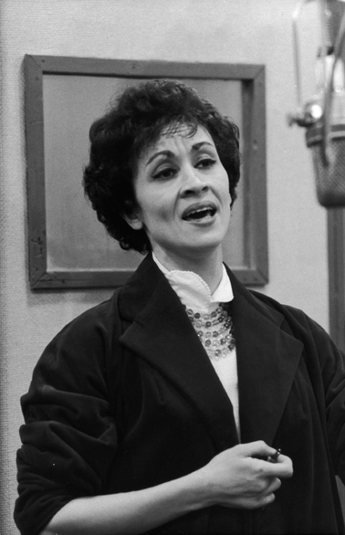 Chita Rivera singing for the original Broadway production of Bye Bye Birdie, 1960