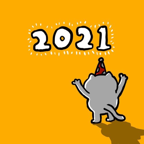 Here’s to 2021 being a good year for everyone and Chonky! #chonky #gamedev #tabletop #cardgame #chon