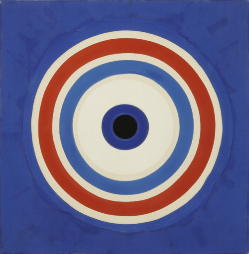 mauveflwrs: Kenneth Noland BLUE 1960