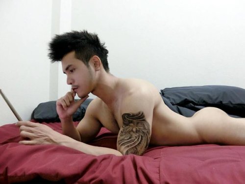 Asian Male Muscle adult photos