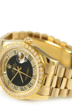 freshkings:  Men’s Yellow Gold Rolex Day-Date