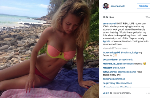 lunarcappy:  sexandtheastrology:  haydenomero:  so i dont know if any of you have heard of essena oneill, but basically she is this 18 year old girl who spend the last year building a ‘career’ in social media and youtube. however, yesterday, she deleted