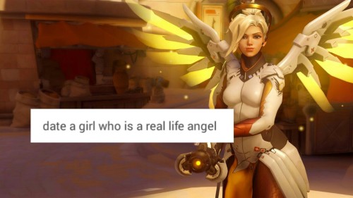 one-winged-honeybee:  Overwatch ladies + adult photos