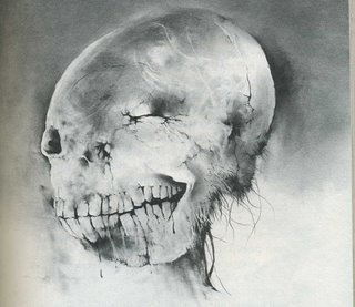 ubernoir:  Illustration from the book “Scary Story To Tell In The Dark” illustrator “ Stephen Gammell”