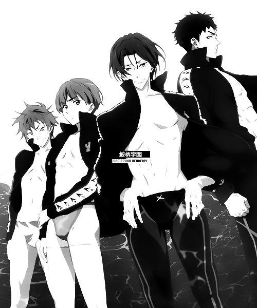 zetsuubo:    Iwatobi VS. Samezuka | original scans x     