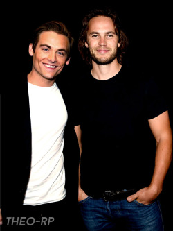 theo-rp:  Kevin Zegers and Taylor Kitsch,