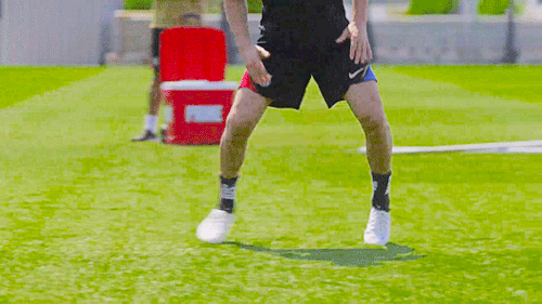 Gavi During The First Training Of The 24/25 Season.
