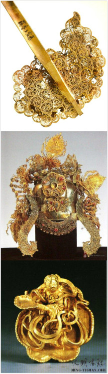 ancient headdress of ming dynasty for chinese women