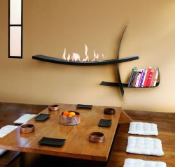 maluna: fireplace-bookshelf!  That&rsquo;s pretty awesome