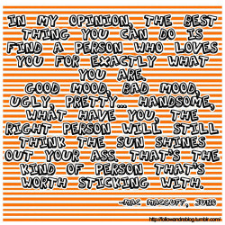 (via maluna) I &lt;3 this movie and I always loved what he said